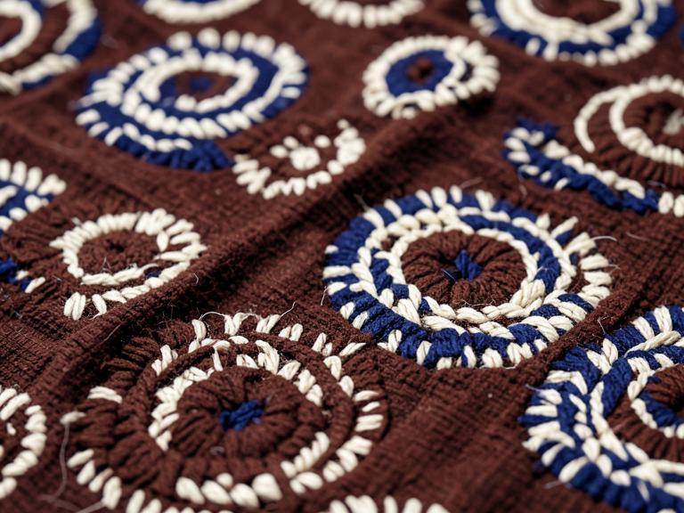 Adire textile from Abeokuta, Nigeria